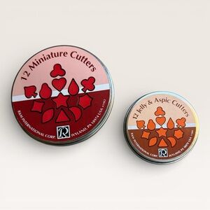 Vintage R&M Int’L Corp. Collectible Miniature Cutters & Jelly/Aspic Cutters